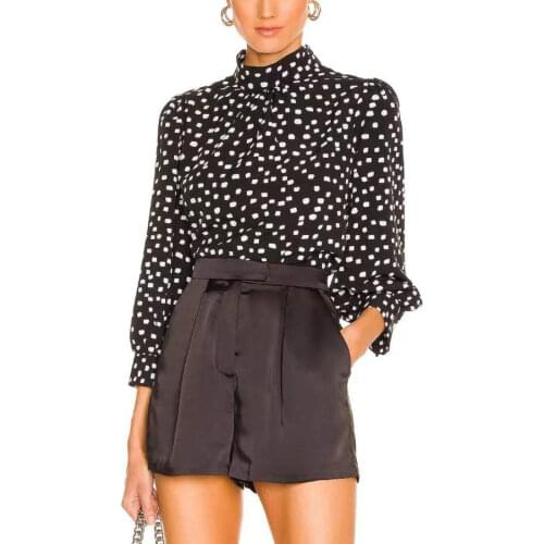 MABVOXZ Polka Dot Blouses