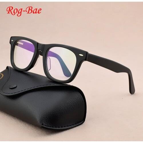 2019 Acetate Optical Brand glasses Frame Men women eyeglasses frame spectacles decorative Myopia Clear lens Optical Prescription