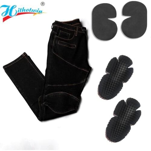 2020 New Hi-718 Motorcycle Pants Black Men Moto Jeans Protective Gear Blue Motorbike Trousers Motocross Pants Moto Pant S-5XL