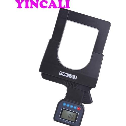 Newly Super Large Caliber AC/DC Clamp Meter ETCR7100D Digital Clamp Ammeter Online Current supervision Can Storage Data 99 sets