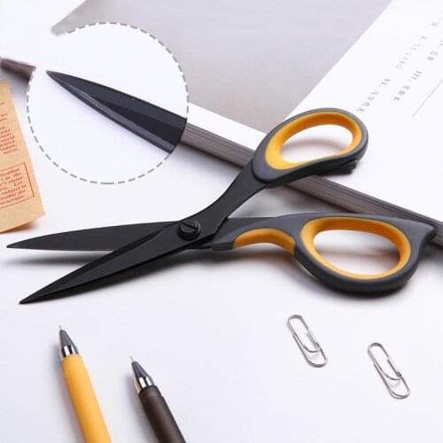 School Supplies Scissors Anti Stick Scrapbooking Handicraft Paper Cutting Scissor DIY Home School Use photo craft cut