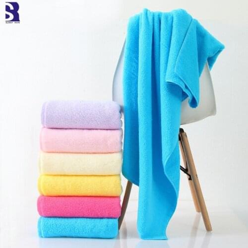 SunnyRain 1-Piece Cotton Bathroom Towel Bath Towel for Adults 70x140cm