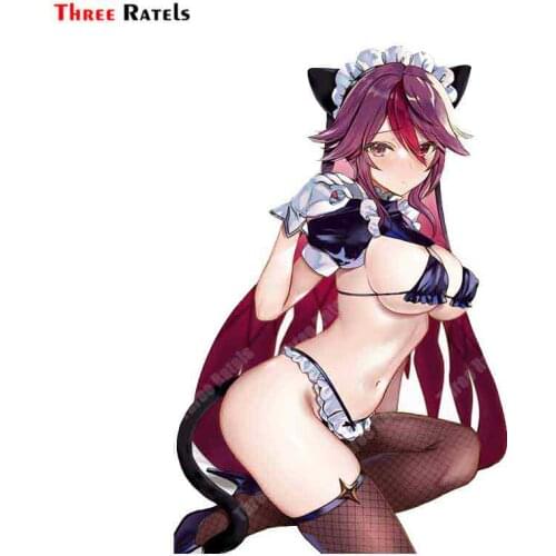 Three Ratels A785 Rosaria Genshin Impact Automobiles & Motorcycles Waterproof Anti Scratch Film Car Stickers Decals Decor