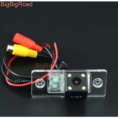 BigBigRoad For Audi A3 S3 8L A4 RS4 8D A8 A8L S8 D3 4E 1995-2007 Car Rear View Camera night vision waterproof backup Camera