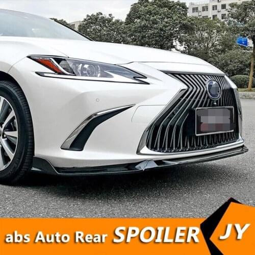 For Lexu ES260 ABS Rear Bumper Diffuser Protector For 2018-2019 Lexus ES200 ESBody kit bumper rear Front shovel lip rear spoiler