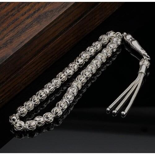 100 fully Silver Rosary Model 1