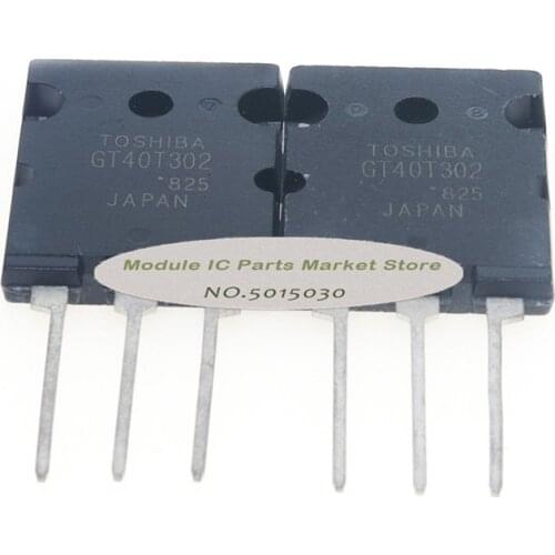 5PCS Triode GT40T302 GT40T301 Induction Cooker IGBT High Power Tube 40A 1500V TO262