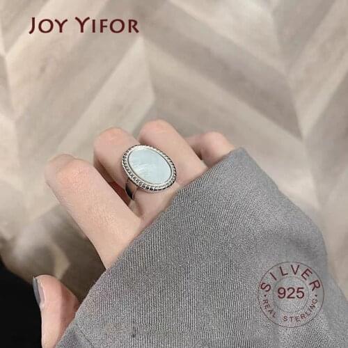 925 Sterling Silver Rings for Women round stone Geometric 925 sterling Silver Wedding Fine Jewelry Minimalist Gift