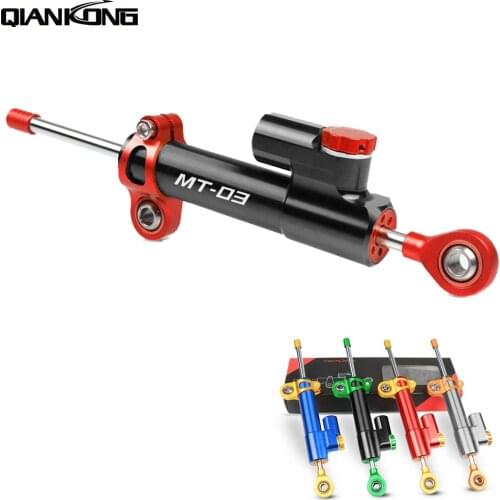 FOR YAMAHA MT-03 MT03 MT 03 2014 2015 2016 2017 2018 all years MT-03 Motorcycle Aluminum Steering Stabilizer Damper