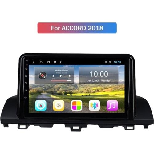 Cross border goods are applicable to Hondas 10th generation Accord 2018 GPS navigation Bluetooth music multifunctional car DVD