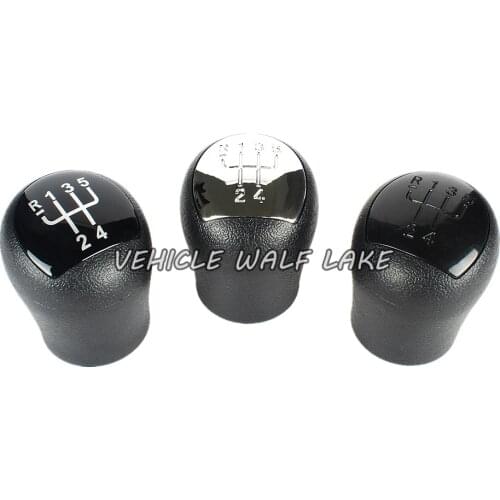 For Renault Clio Kangoo 2006 2007 2008 Car Styling Accessories 5 Speed Car Gear Stick Shift Knob Black Head Gear Lever Handle