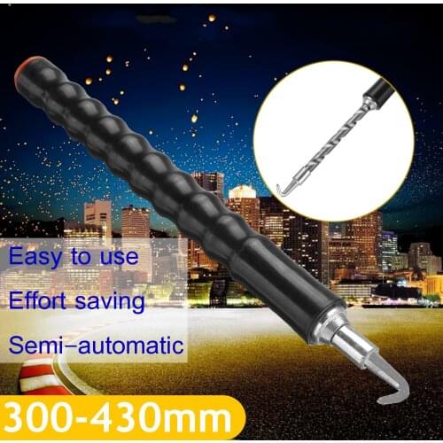 360 Degree Rotate Rebar Wire Tier Construction Site Winding Tool Wire Knoting Plier Steel Wire Tring Tool Steel Bar Tying Hook