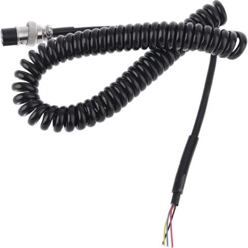 CB Radio Speaker Mic Microphone 4 Pin Cable for Cobra PR550 PR3100 Walkie Talkie