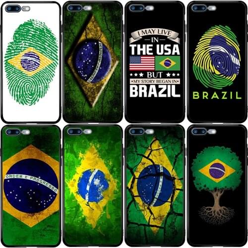 Phone Case for Samsung A5 A6 A7 A8 A10 A20 A30 A40 A50 A60 A70 A80 A90 J3 J4 J5 J6 J8 Plus Brazil Flag