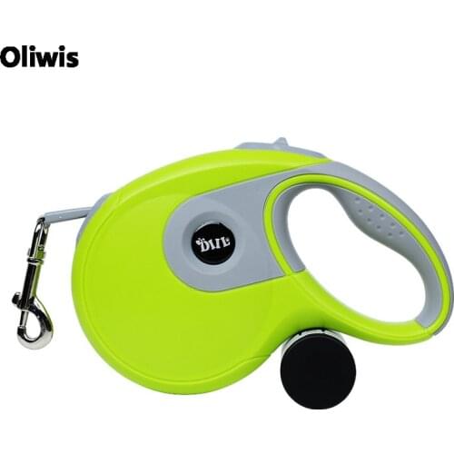 8M Large Dog Leash 10-50kg Retractable 3/5/8 meters Automatic Big Dog LeashesRope Pet Running Walking Extending Lead Multicolor
