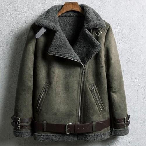 Thick Warm Faux Fur Coats Military European Style Women Fur Overcoats Women Fake Fur Jacket Automotive Designer Streetwear A069