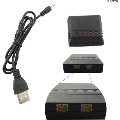 EBOYU 5-in-1 USB Balance Charger for Wltoys V911 KV911-0005 F929 F939 E010 E011 E012 E013 Furibee F36 JJRC H36 RC Quadcopter