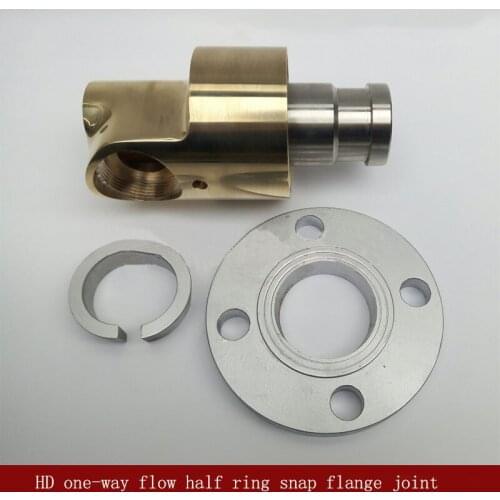 1pc Rotary joint for internal mixer hydraulic equipment coating papermaking swivel coupling hose connector pipe fitting