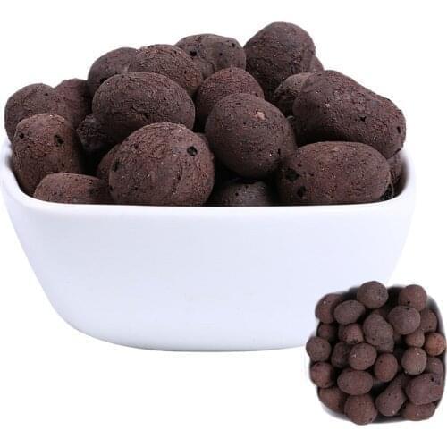 100g /Pack Expanded Clay Pebbles Grow Media Orchids Hydroponics Aquaculture Garden Flowers Planting The Soil Seed Plant Tool