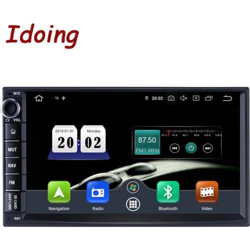 Idoing 7"2din Universal Car Android Radio Multimedia Player PX5 4G+64G Octa Core GPS Navigation IPS DSP Vedio head unit NO DVD
