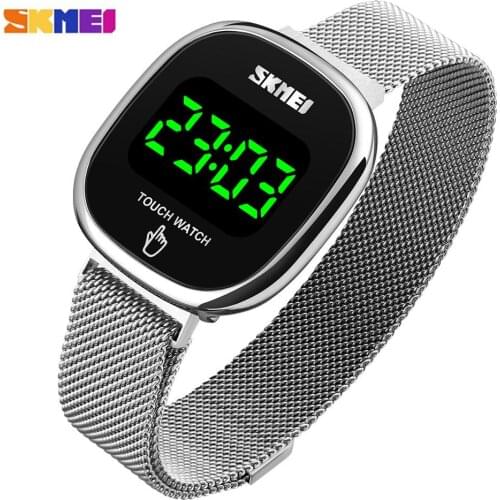 SKMEI Watch Digital Wristwatches Mens Watch LED Touch Screen Electronic Male Waterproof Clock Relogio Masculino Japan movement