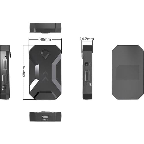 For Nintend Switch Mobile Gaming Converter Keyboard Mouse Adapter Conversion Box for XBOX One X/S for PS4 for PS3 Game Console