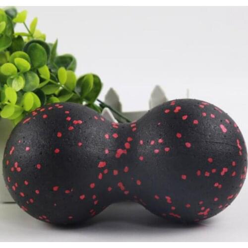 Double Lacrosse Ball, Peanut Shape Self Massage Roller for Back Foot Neck Spine Shoulder Physical Trigger Point Therapy