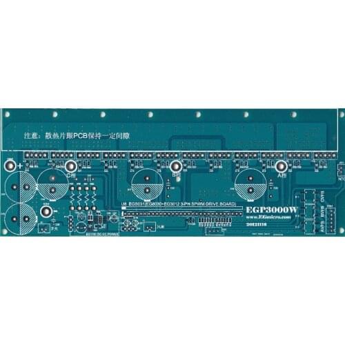EGP3000W Three-phase Pure Sine Wave Inverter Power Backplane (empty Board) UPS EPS