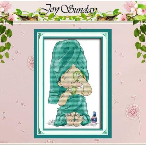 Beauty And Manicure Patterns Counted Cross Stitch 11CT 14CT Cross Stitch Set Wholesale Cross-stitch Kit Embroidery Needlework