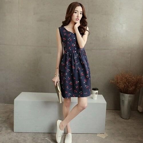 Summer Maxi Maternity Dresses Clothes Casual Pregnancy Wear Loose Sundress Pregnant Premama Mothers Dress Clothing Hot Sale