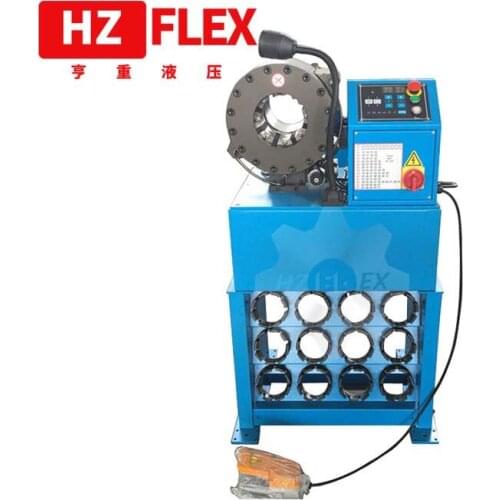 2018HZFLEX HZ-32D Air conditioning techmaflex hose crimping machine price in india cut-off blade