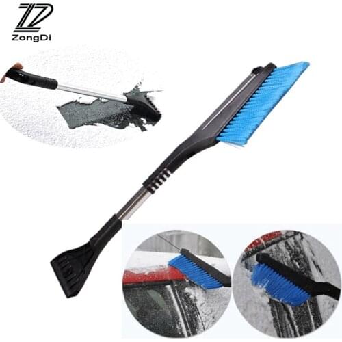 Multi-functional retractable ice shovel snow brush cleaning tools for Hyundai Nissan Juke Subaru Suzuki Vitara Swift Opel