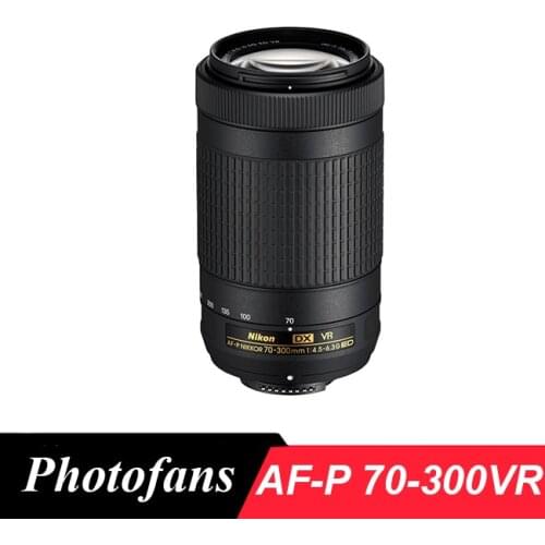 Nikon 70-300 VR AFP Nikkor AF-P DX 70-300mm f/4.5-6.3G ED VR for D7200, D7100, D5600, D5500, D5300, D5200, D3400, D3300, D500