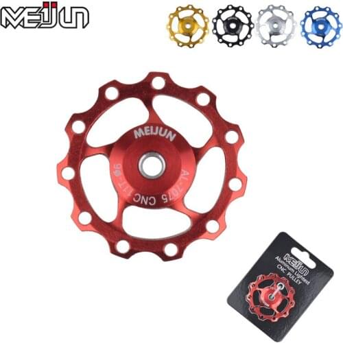 WholeSale 20pcs/lot 11T/13T MTB Bike Bicycle Rear Derailleur Guide Roller Ceramic Jockey Wheel