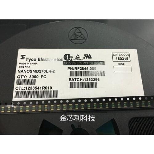 Patch Self-Recovery Fuse NANOSMD270LR-2 1206 2.7A 6V Silk Screen L