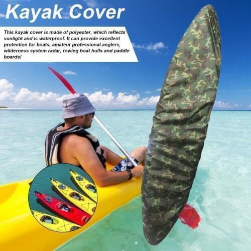 Universal Kayak Cover Professional Kayaks Storage Cover Excellent Protection Waterproof Boat Canoe Storage Covers
