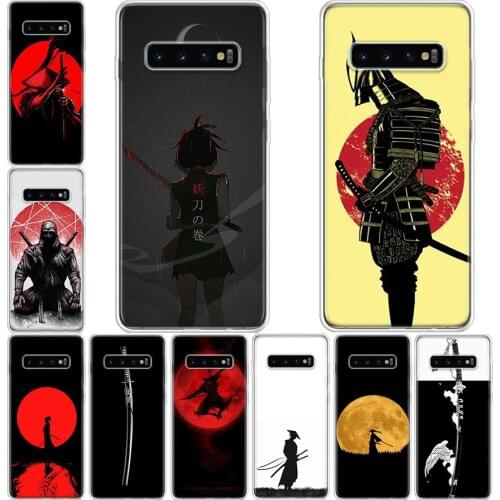 Japan The Samurai Ninja Phone Case For Samsung Galaxy Note 20 10 9 8 S8 S9 S10 S10E S20 S21 Ultra J4 J6 Plus Lite Cover