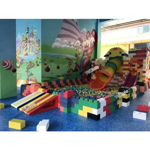YLW indoor playground block building parks YLW-EPP0927
