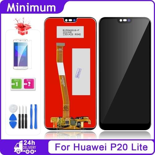 5.84" Tested For Huawei P20 Lite / Nova 3E ANE-LX1 ANE-LX3 LCD Display Touch Screen Digitizer Assembly Replacement Parts