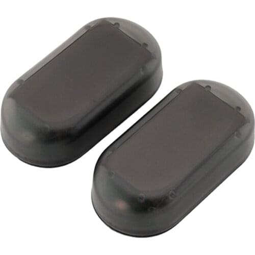 2pcs Solar Powered Car Alarm System,Vehicle LED Light Anti-Theft Flash Blinking