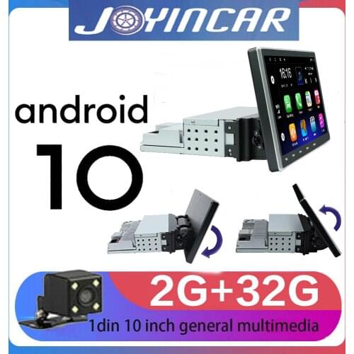 Android 10 1din Quad-Core Car GPS Navigation Player10'' Universa Car Radio WiFi Bluetooth MP5 Multimedia Player FM carplay