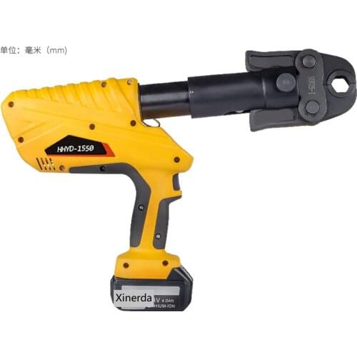 DN15 to DN50 pipe swaging machine 18v battery Rechargable electric hydraulic clamp stainless steel clamp hydraulic crimping tool