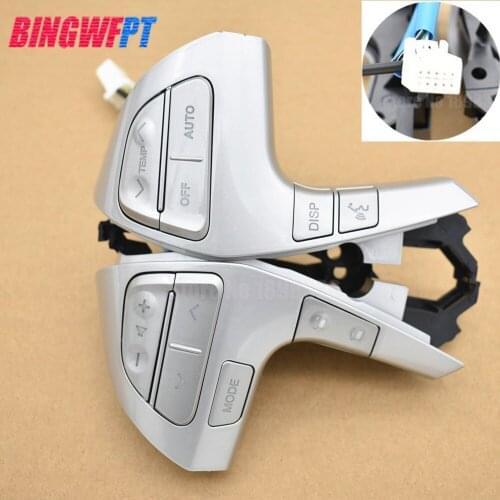 UV Silver Color Steering Wheel Combination Control Switch For Toyota Hilux Camry 2006 84250-06180 8425006180 84250 06180