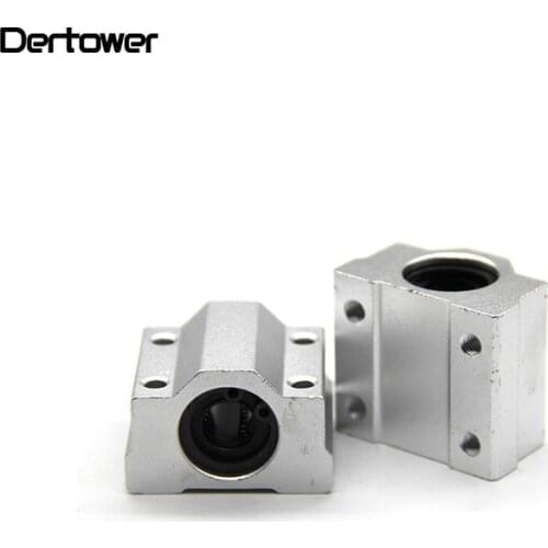 1pc SC8UU SCS8LUU 8mm Linear Ball Bearing Block CNC Router SC6UU SC10UU SC12UU SC13UU For CNC 3D Printer Shafts Rod Parts