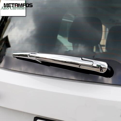 For Jeep Renegade 2014-2016 2017 2018 2019 Chrome Rear Window Wiper Cover Trim Windshield Washer Strip Accessories Car styling