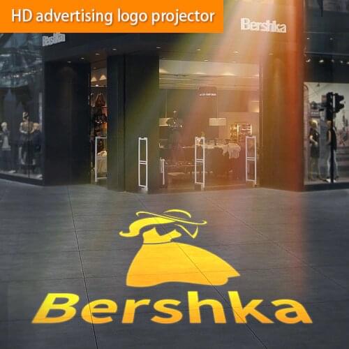 Outdoor Waterproof Rotaty Image Gobo Projector Customized Hd Advertising Led Logo Projection Lamp