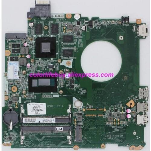 Genuine 763587-001 763587-501 763587-601 850M/4GB w i7-4510U DAY31AMB6C0 Laptop Motherboard for HP 15-k000nl 15-K NoteBook PC