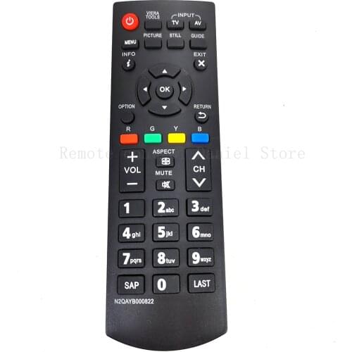 NEW Replacement N2QAYB000822 For Panasonic Viera TV Remote Control TH-50PZ80Q TH-50PZ80U TH-50PZ80UA Fernbedienung