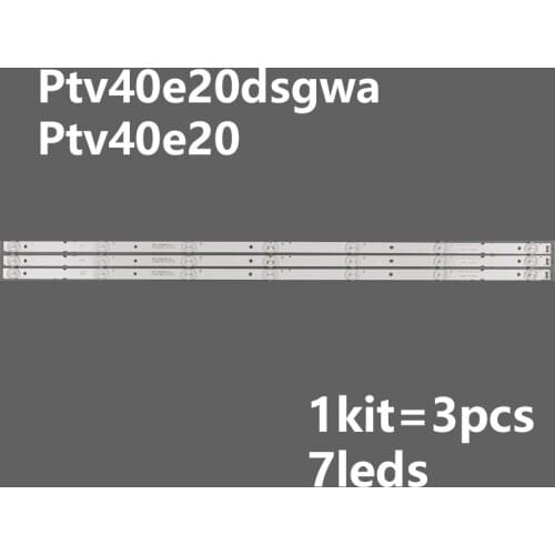 New 1kit=3pcs LED Backligjht strip for Toshiba 40inch tv Ptv40e20 Ptv40e20dsg Ptv40e20dsgwa