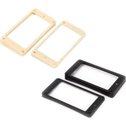 Pair of Pickup Frames Mounting Rings for Electric Guitar